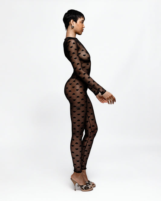 LOVER'S LACE CATSUIT