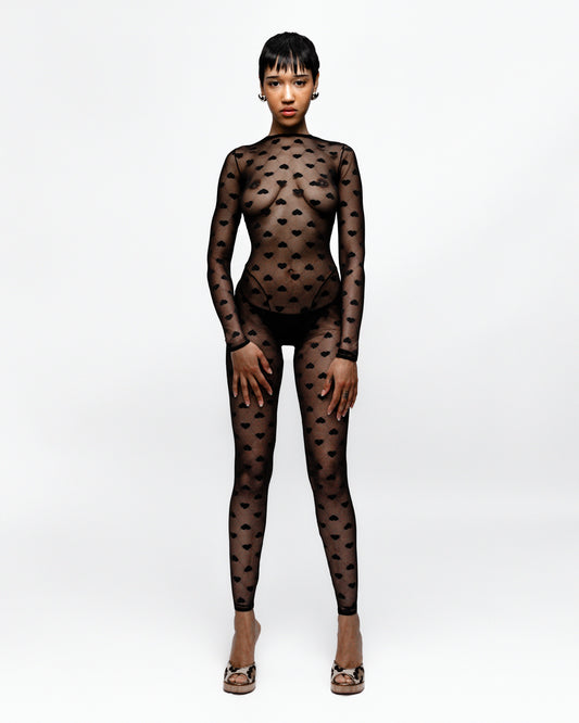 LOVER'S LACE CATSUIT
